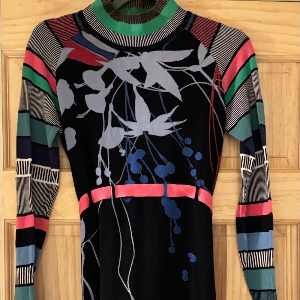Desigaual Multicolor Long Sleeve Dress